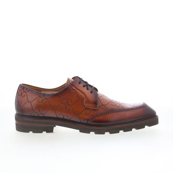 Mezlan Other - Mezlan Mens Laser Print Derby Brown Shoes (NWT)